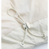 Custom Women's Cropped Oversized Cream Puffer Jacket - view 3 Custom Women's Cropped Oversized Cream Puffer Jacket - view 3