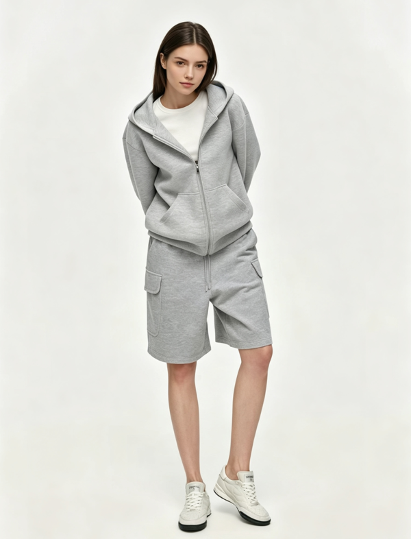 Custom Women's Grey Shorts