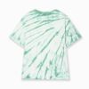 Custom Women's Combed Cotton Tie-Dye Short-Sleeve Green T-Shirt - view 3